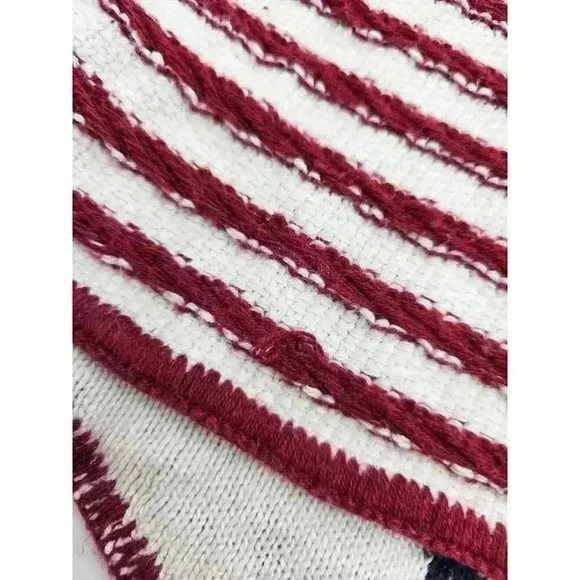 Vtg Express Tricot Women's L Red, White, and Blue Americana 4th of July Vest - Picture 5 of 8